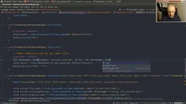 Video attachment thumbnail
